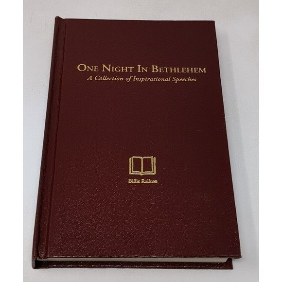 One Night In Bethlehem Speeches Billie Railton Book Missouri Christian 2004 - Picture 1 of 10
